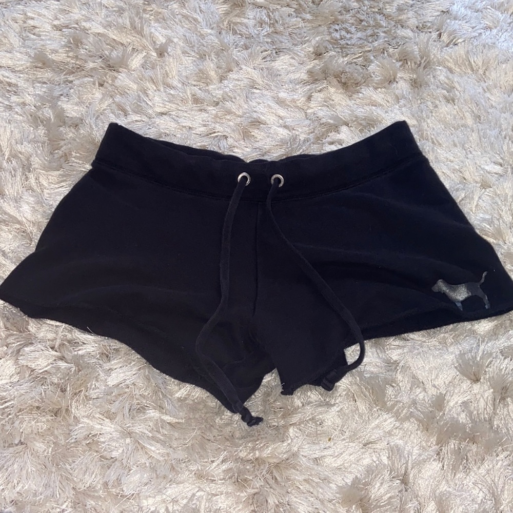 Victoria’s Secret black pink shorts